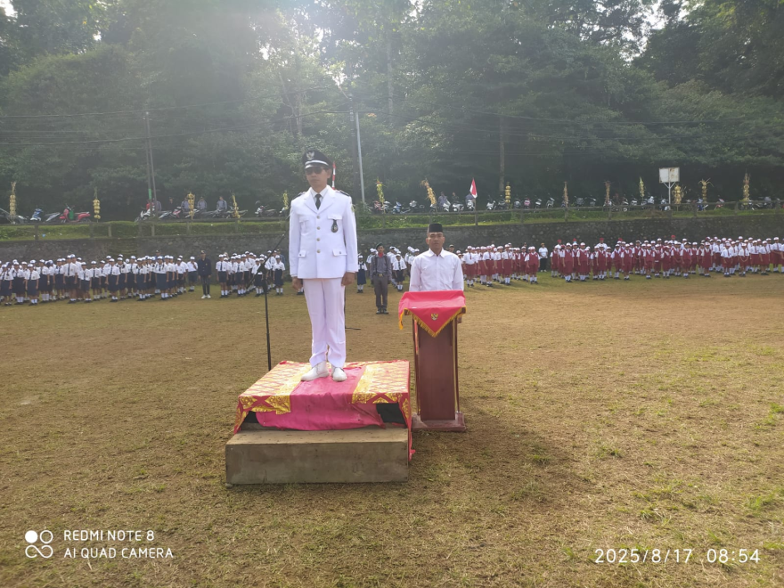 UPACARA MEMPERINGATI HUT RI KE 80